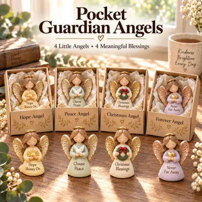 🔥👼💕12 Pocket Guardian Angels – 🎁Little Blessing Keepsake Gifts