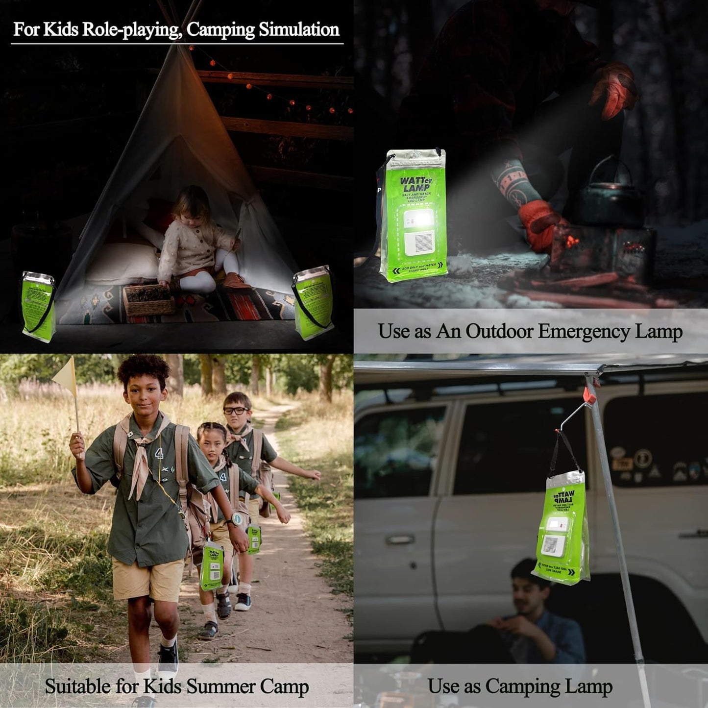 💡 Salt Water Emergency Lamp – No Batteries, No Charging, Just Salt + Water