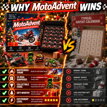 🏍️ 24-Day Motocross Advent Calendar – A New Dirt Bike Surprise Every Day