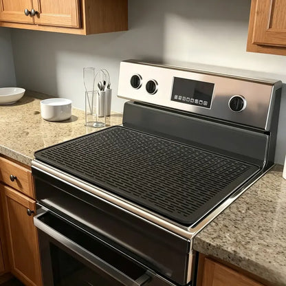Multi-purpose silicone mat for electric hobs