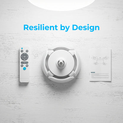 🌀New E27 Socket Ceiling Fan Light – 2‑in‑1 Silent LED Fan with Remote Control, Energy‑Saving Cooling & Lighting Combo for Home Bedroom