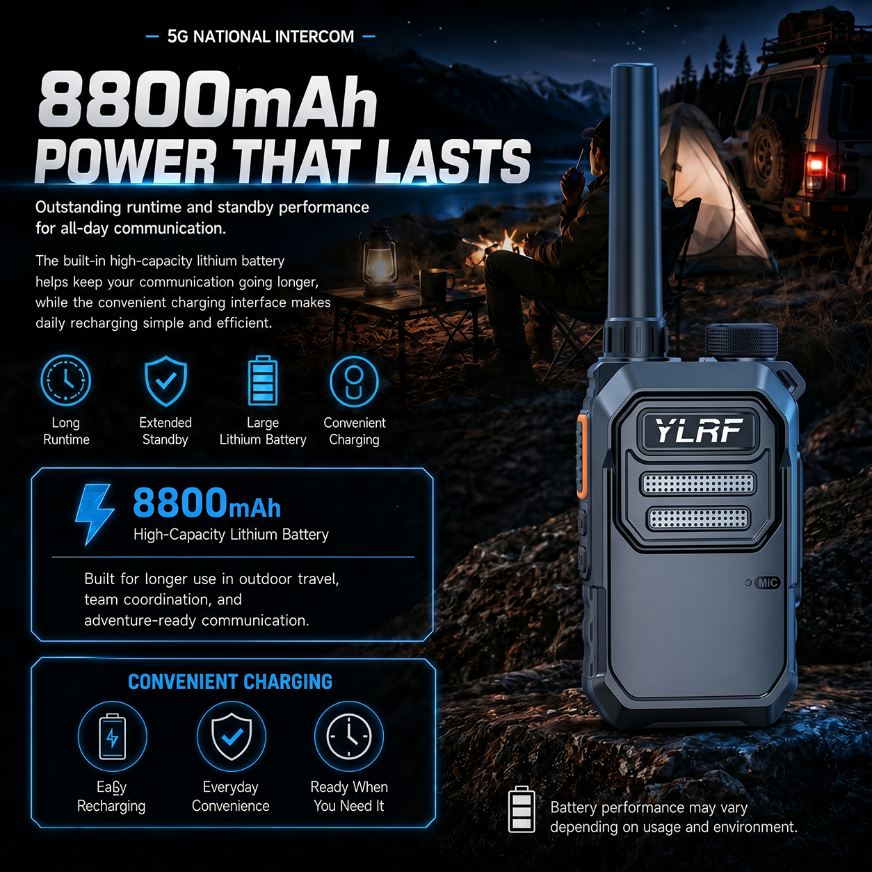 ✨Global Walkie Talkie –Rugged Waterproof Pocket Radio for Hiking & Off-Grid Teams 🌍