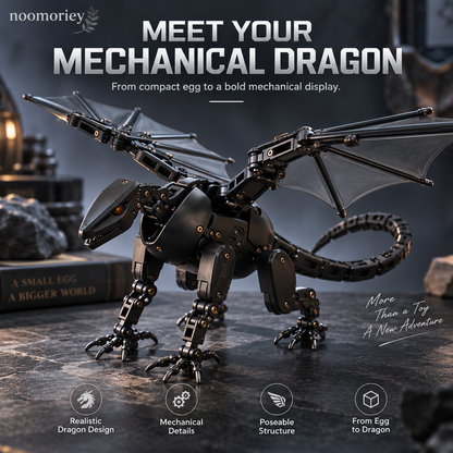 🔥Last Day 50% OFF🐉 DragonMorph – Egg to Dragon Transforming Mechanical Toy