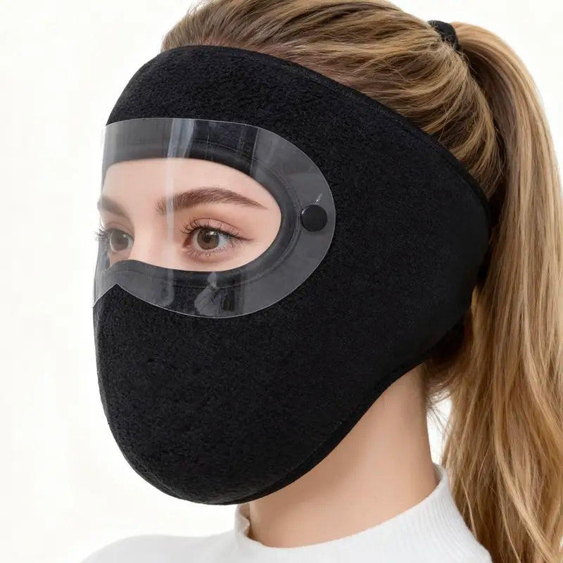 Winter Windproof Face Masks with Detachable Goggles