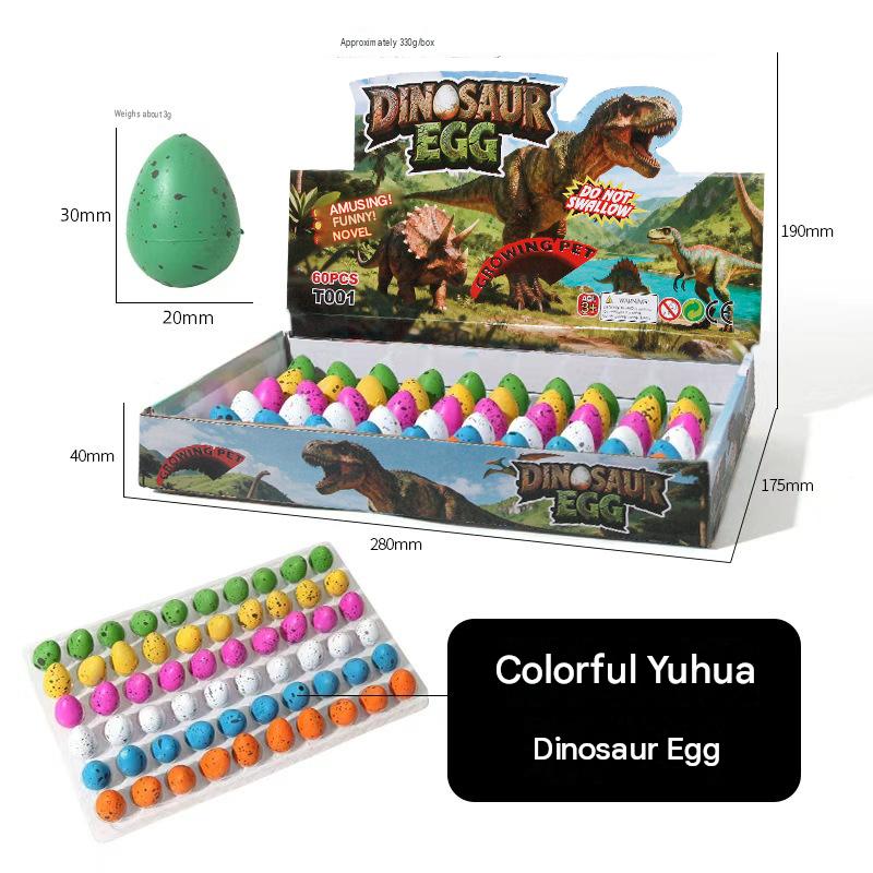 🦖 60 Hatching Dinosaur Eggs | Water-Expanding Dinosaur Surprise Toys