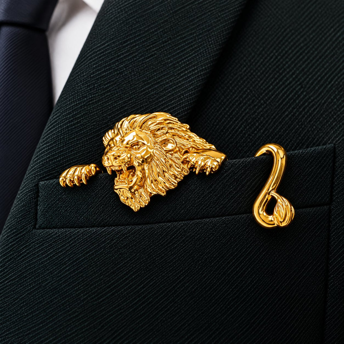 📛Luxury Sculpted Animal Brooch – Premium Statement Piece for Men & Women’s Suits & Blazers
