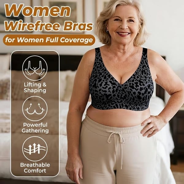 🎁Last Day Buy 1 Get 1 Free🔥Super Firming Wire-Free Push Up V-Neck Bra