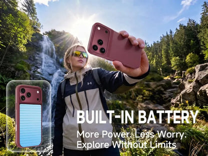 🩷🔋 PinkBird Power Case for iPhone – Slim Battery Case & Portable Power Bank Kit ⚡