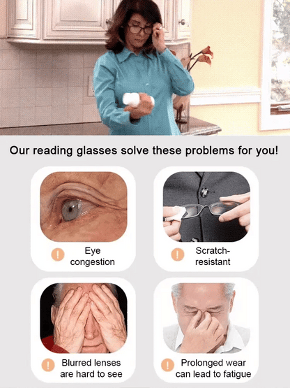 🔥2026 Hot Sale 49% Off👓 Ultra Light Anti Blue Presbyopic Glasses