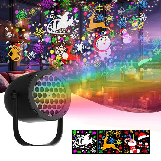 🎁Black Friday 50% OFF⭐Magical Christmas LED Projector – 16 Stunning Holiday Patterns to Light Up Your Home!
