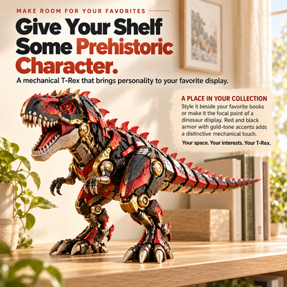 🔴🦖Mechanical T-Rex Egg | Transforming Dinosaur Figure