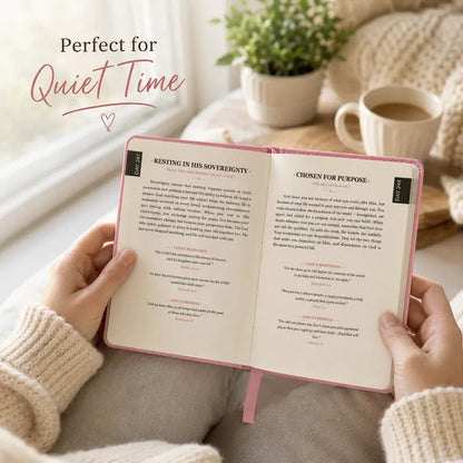 🤍365 Daily Devotional Journal for Women|A Moment With God Every Day