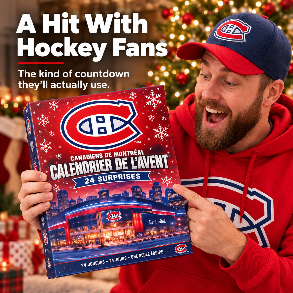 🎁Montreal Canadiens 2026 Christmas Advent Calendar