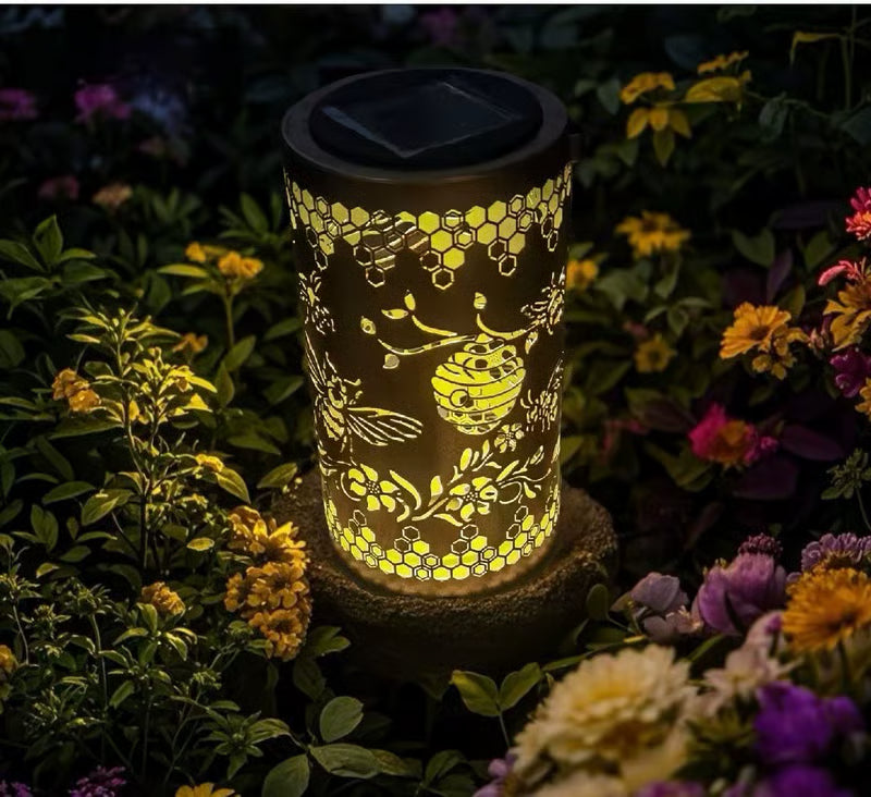 🔥HOT SALE 49% OFF-🌞Colorful Sunflower Glow Solar Garden Lantern