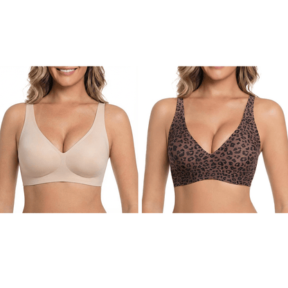 🎁Last Day Buy 1 Get 1 Free🔥Super Firming Wire-Free Push Up V-Neck Bra