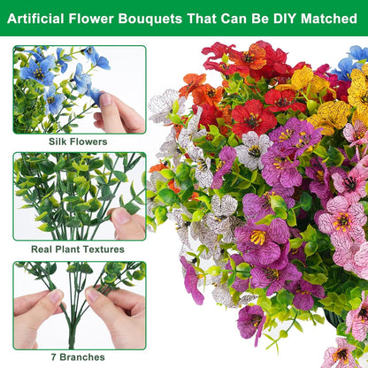 🌸Last Day Promotion!🌺UV Resistant Colorful Artificial Flower
