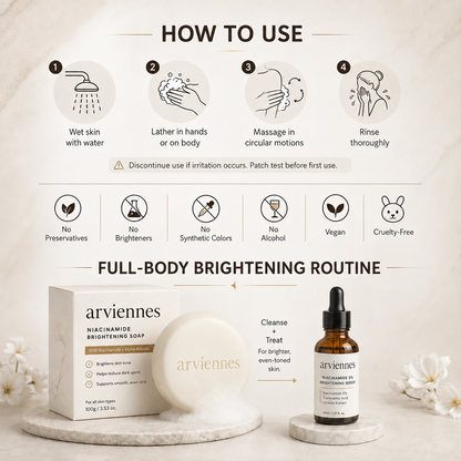 🌿 Niacinamide Skin Soap