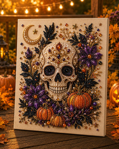 ⚡Halloween Pearl Art DIY Kit – Turn Tiny Pearls into Spooky-Cute Magic