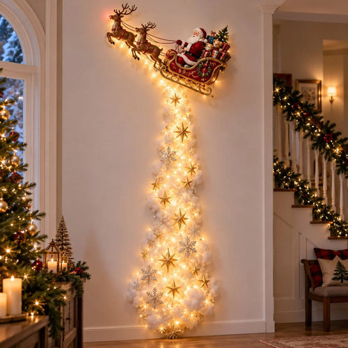 🎄✨ Wall light “Enchanted Christmas Trail” | A touch of Christmas magic after dark