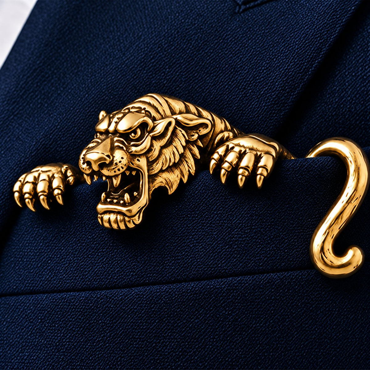 📛Luxury Sculpted Animal Brooch – Premium Statement Piece for Men & Women’s Suits & Blazers