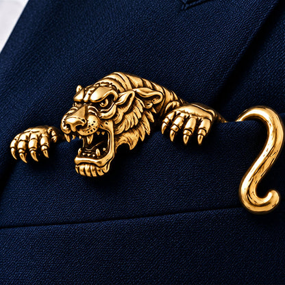 📛Luxury Sculpted Animal Brooch – Premium Statement Piece for Men & Women’s Suits & Blazers