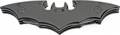 🦇 Dual Blade Folding Knife – Bat-Wing Design, Safety Lock, EDC Powerhouse