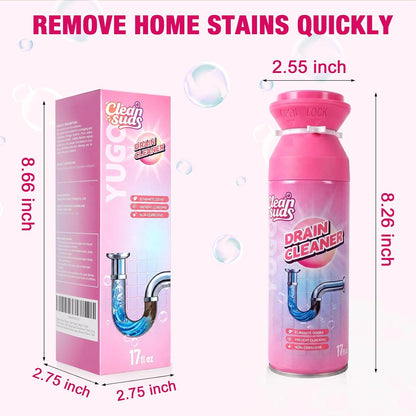 🫧Foaming Drain Cleaner 2-Pack | Sink & Drain Deodorizer