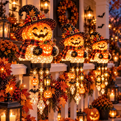 🎃Halloween Porch Magic Cascade Railing Lights