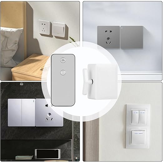 Smart Button Pusher, Remote Button Pusher, Wireless Button Pusher with Remote, Switcheses Button Pusher Finger Bot, Remote Control Light Off Robot Home Accessories, Smart Home Devices