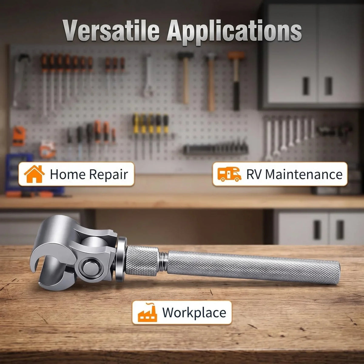 Adjustable Steel Hinge Wrench Door Alignment Tool
