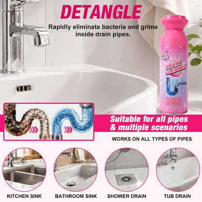 🫧Foaming Drain Cleaner 2-Pack | Sink & Drain Deodorizer