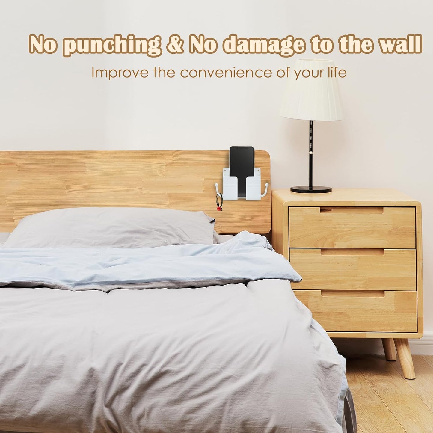 ⚡Wall Mount Phone Holder