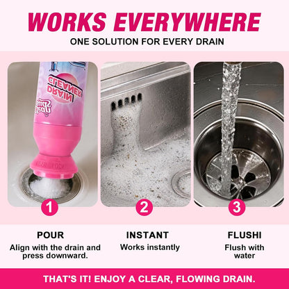 🫧Foaming Drain Cleaner 2-Pack | Sink & Drain Deodorizer