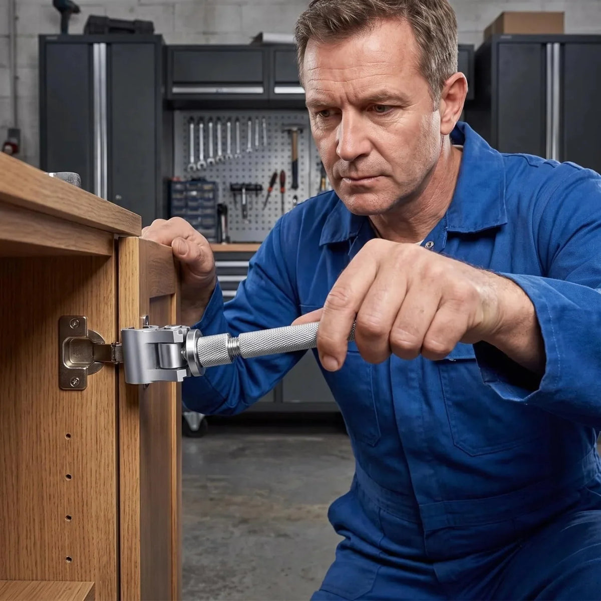 Adjustable Steel Hinge Wrench Door Alignment Tool