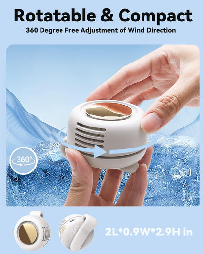 🎁Portable Clip-On Fan – 360° Adjustable