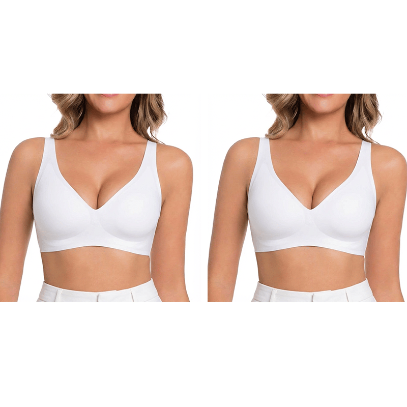 🎁Last Day Buy 1 Get 1 Free🔥Super Firming Wire-Free Push Up V-Neck Bra