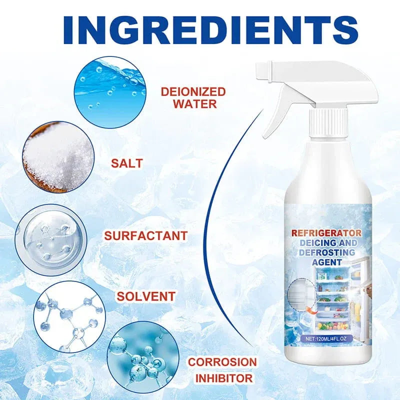 ❄️ Fast-Acting Fridge & Freezer Defrosting Spray 🧊