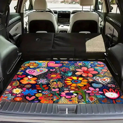 ⏰Universal Car Trunk Mat with Non-Slip Backing