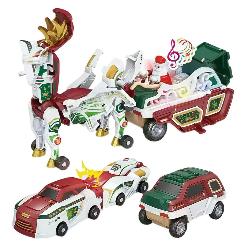 🚗 Transforming Dragon Racing Car – Magnetic 2-in-1 Action Toy 🐉🔥