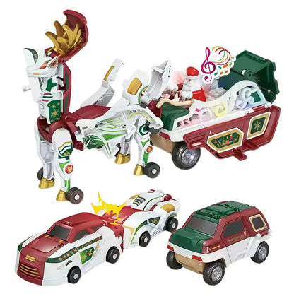 🚗 Transforming Dragon Racing Car – Magnetic 2-in-1 Action Toy 🐉🔥