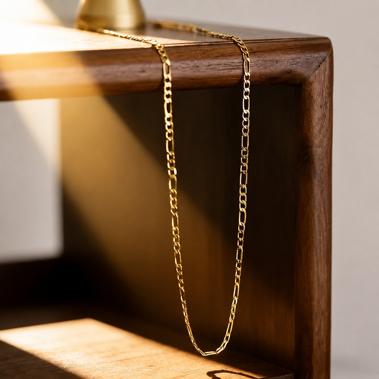 Elegant 2-Piece 18K Gold Jewelry Set – Bracelet & Necklace for Men & Women