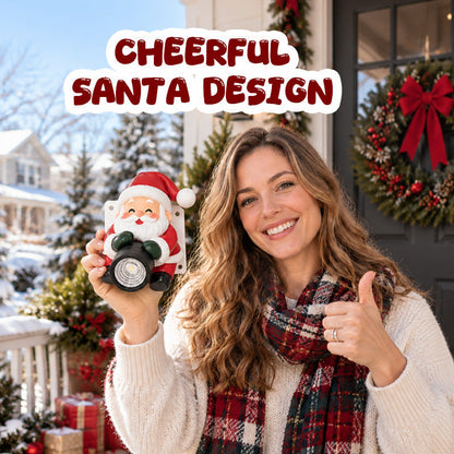 ✨🎅 Santa Christmas Welcome Projector – Festive Doorway Light with Remote Control🎅 ✨