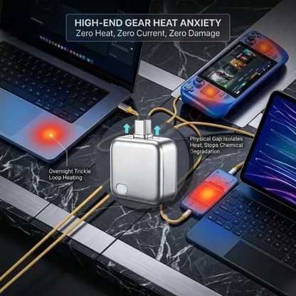 140W Auto-Eject Battery Guard – Smart USB-C Fast Charger