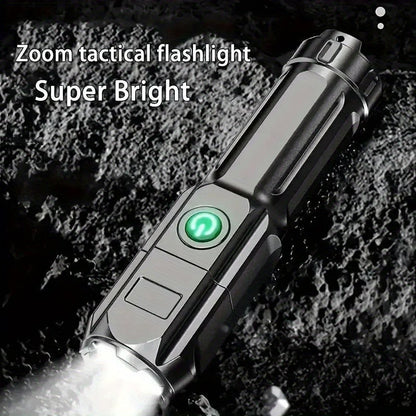 Portable High-power Flashlight, 1000M+ Ultra-long-distance Lighting