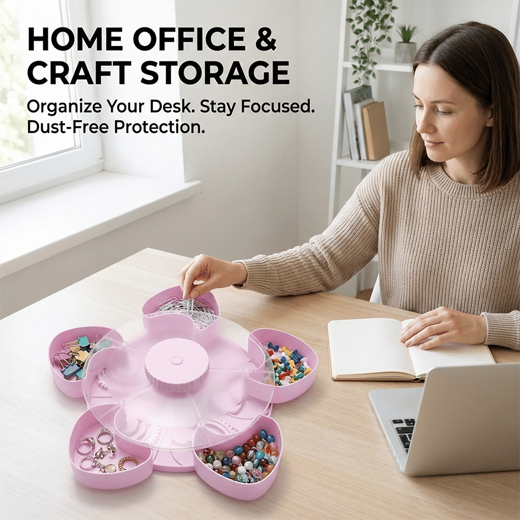2026 New Divided Spin and Snack Serving Tray