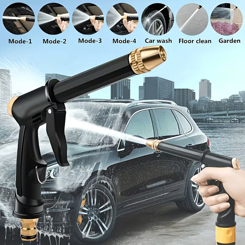 🔫 High-Pressure Water Gun – Handheld Car Wash + Garden Sprayer + Household Cleaner