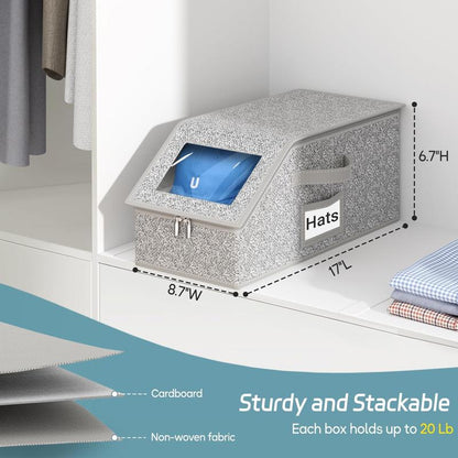 🎉🎉Stackable Baseball Cap Storage Box