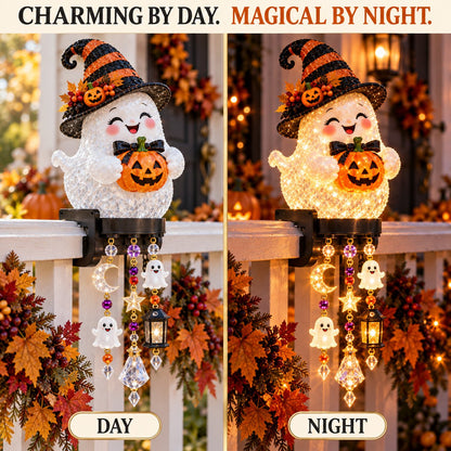 🎃Halloween Porch Magic Cascade Railing Lights