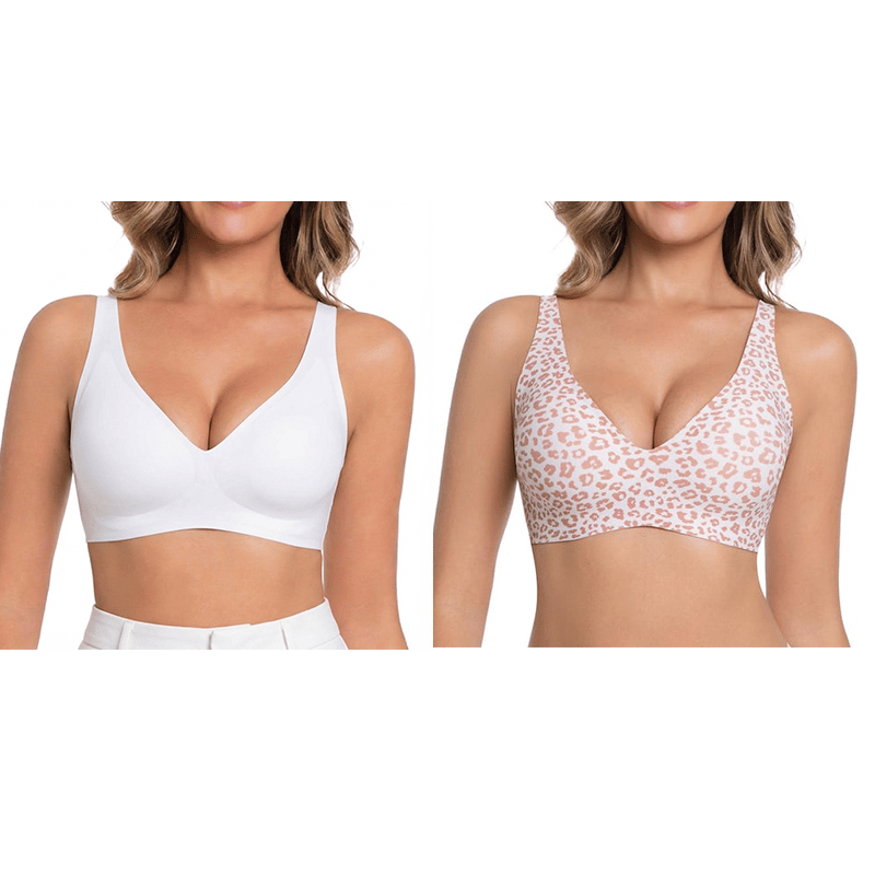 🎁Last Day Buy 1 Get 1 Free🔥Super Firming Wire-Free Push Up V-Neck Bra