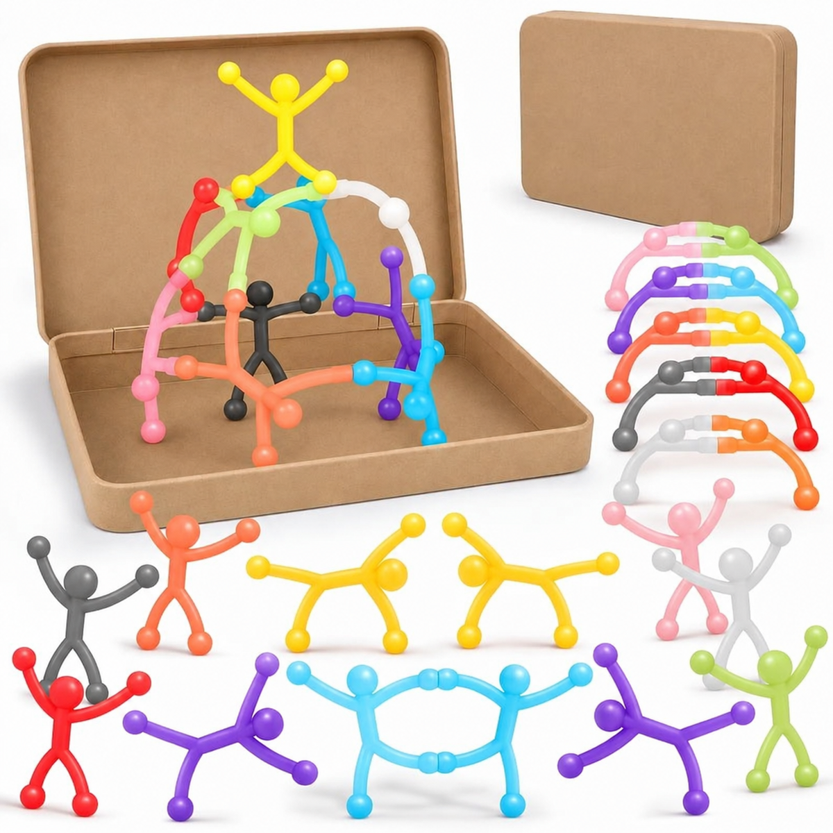 🔥LAST DAY 49% OFF - ✨Unisex Kids' Magnetic Building Set (Set of 10)